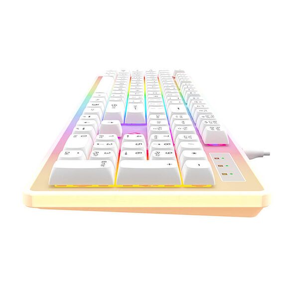 Havit KB876L Mechanical Gaming Keyboard RGB (white) 6939119034030