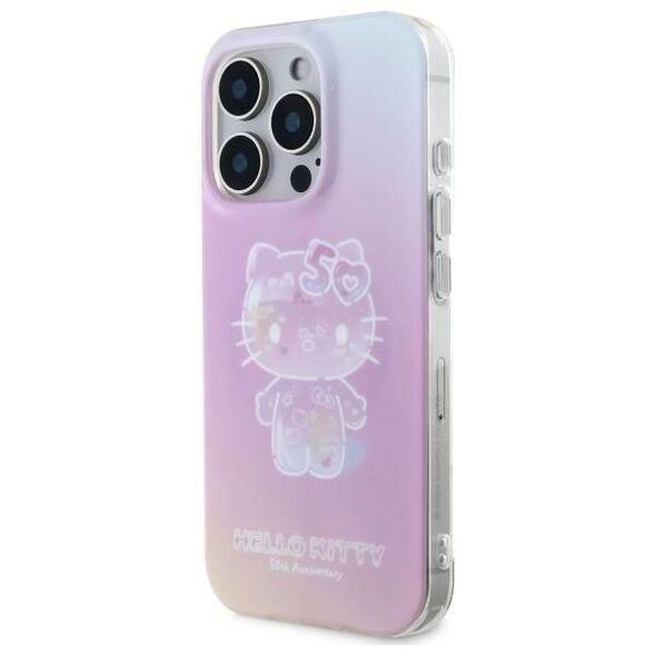 Original Case IPHONE 16 PRO MAX Hello Kitty Hardcase IML 50TH Anniversary MagSafe (HKHMP16XH50AP) pink 3666339336455