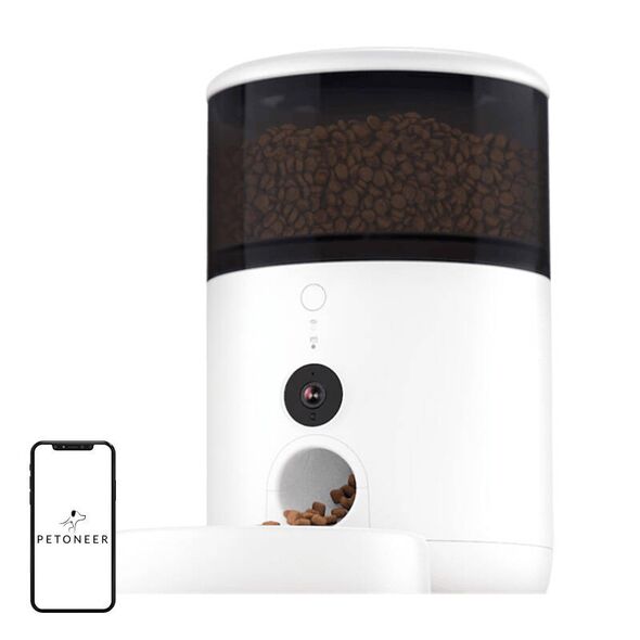 Petoneer Smart pet feeder wth camera Petoneer NutriVue 069256  PN-110056-01 έως και 12 άτοκες δόσεις 6930460007971