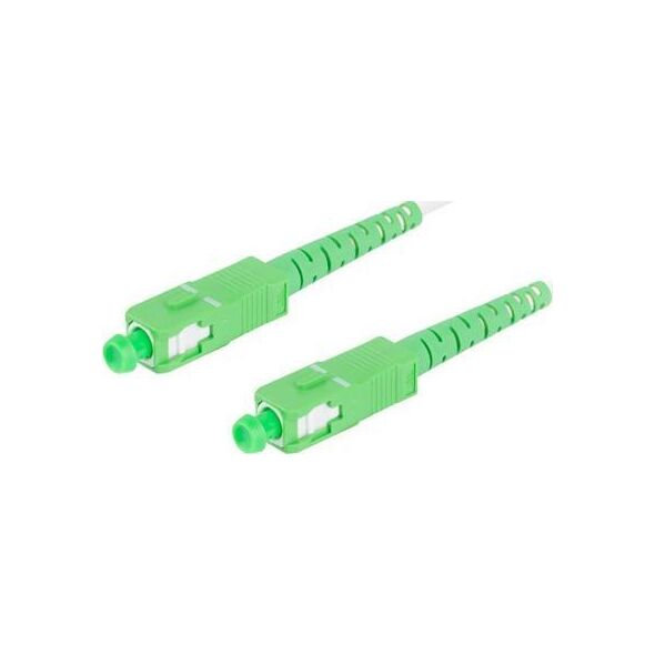 Lanberg PATCHCORD ŚWIATŁOWODOWY SM SC/APC-SC/APC SIMPLEX 3.0MM LSZH G657A2 20M BIAŁY LANBERG