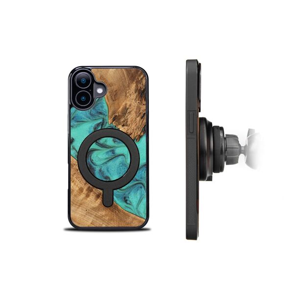 Bewood Unique case for iPhone 16 Plus 6,7&quot; Turquoise with MagSafe 5906306016897