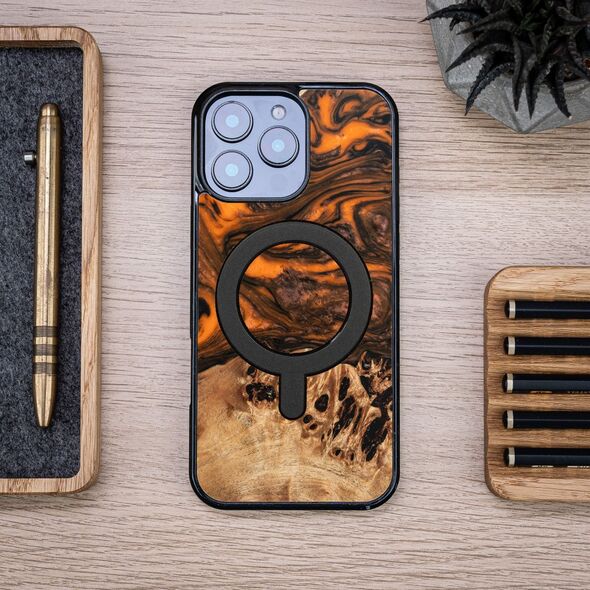 Bewood Unique case for iPhone 16 Pro Max 6,9&quot; Orange with MagSafe 5906306018228