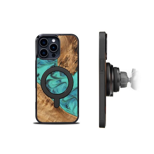 Bewood Unique case for iPhone 16 Pro Max 6,9&quot; Turquoise with MagSafe 5906306018273