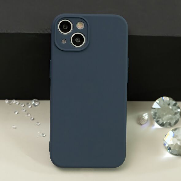 Silicon case for Motorola Edge 50 Ultra dark blue 5900495821492