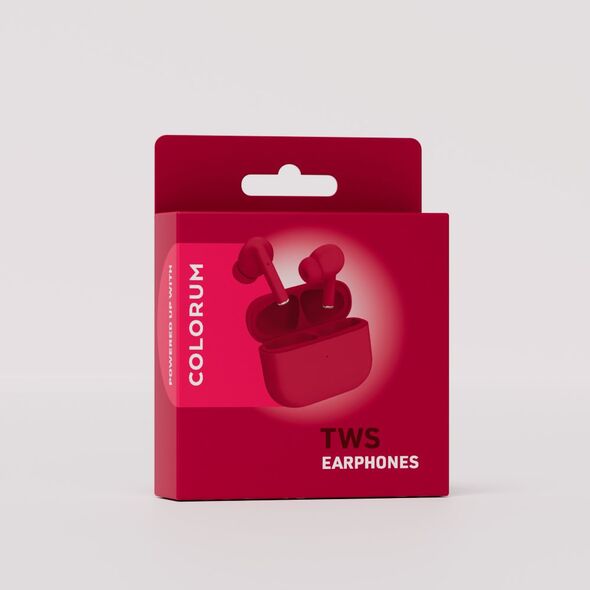 COLORUM TWS Bluetooth earphones CTWS-02 xMagenta 5907457718678