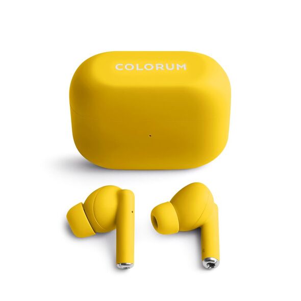 COLORUM TWS Bluetooth earphones CTWS-05 xYellow 5907457718692