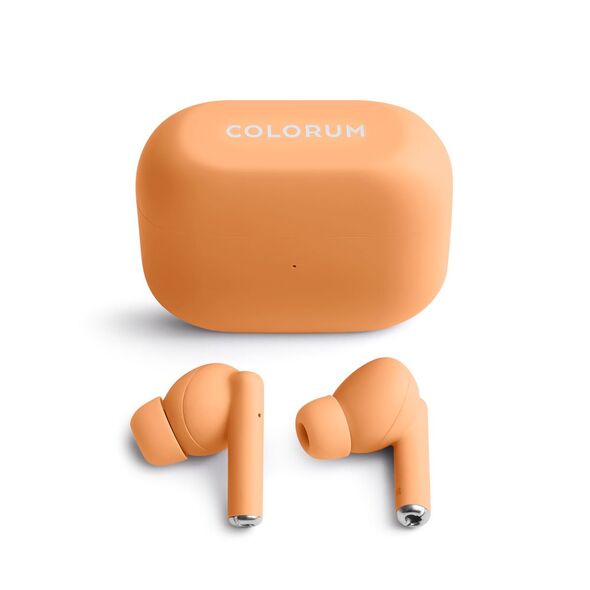 COLORUM TWS Bluetooth earphones CTWS-14 x Peach Fuzz 5907457731196