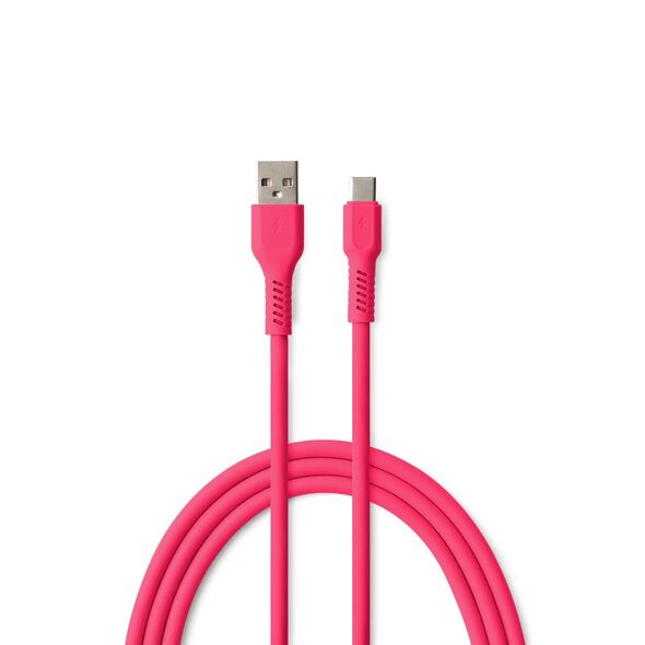 COLORUM cable USB-A - USB-C 1,8m 3A CK60-AC-02 xMagenta 5907457718524