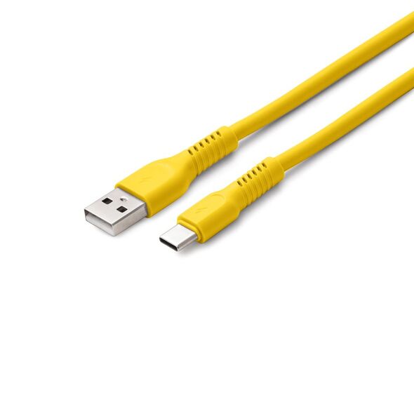 COLORUM cable USB-A - USB-C 1,8m 3A CK60-AC-05 xYellow 5907457718548