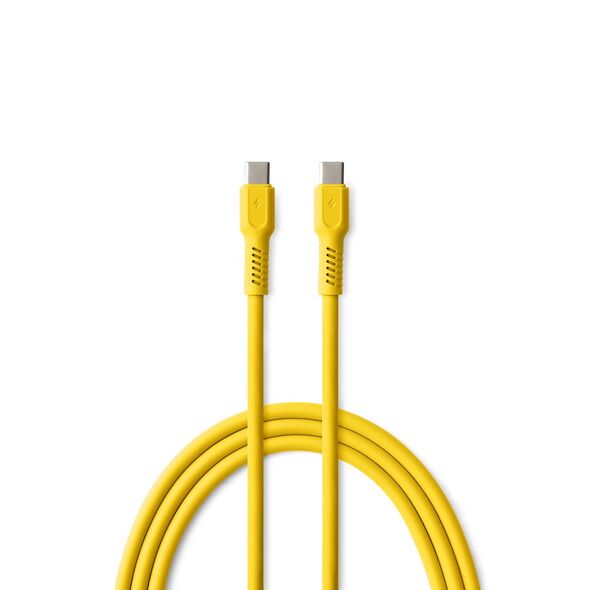 COLORUM cable USB-A - USB-C 1,8m 3A CK60-AC-05 xYellow 5907457718548