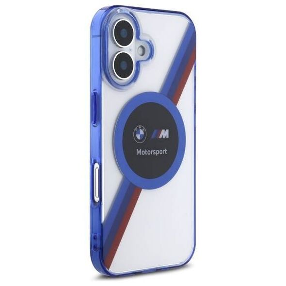 Original Case IPHONE 16 BMW Hardcase Motosport IML Circle MagSafe (BMHMP16S23HTPUT) transparent 3666339325565