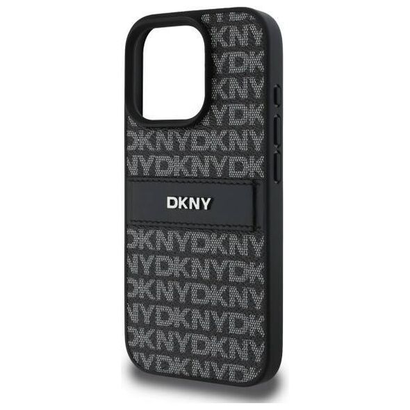 Original Case IPHONE 16 PRO MAX DKNY Hardcase Texture Pattern Tonal Stripe (DKHCP16XPRTHSLK) black 3666339333331