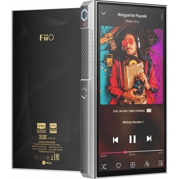 FiiO FIIOM11 Plus LTD II Stainless Steel przenośny odtwarzacz HI-FI