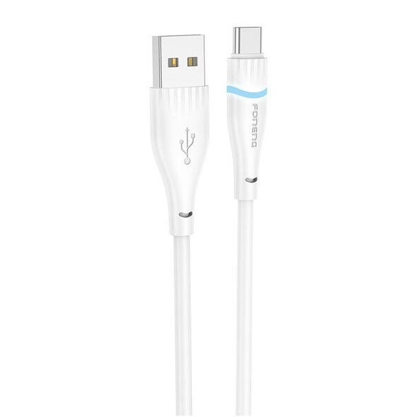 Foneng Cable USB-A to USB-C Foneng X101 3A, 1,2m (white) 070092  X101 Type-C έως και 12 άτοκες δόσεις 6970462519638