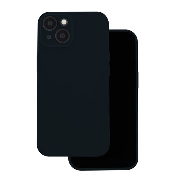 Silicon case for Motorola Moto G55 black 5906961916556