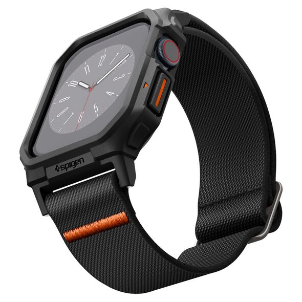 Spigen Case for Apple Watch 10 42mm + Strap - Spigen Lite Fit "Pro" - Matte Black 8809971234405 έως 12 άτοκες Δόσεις