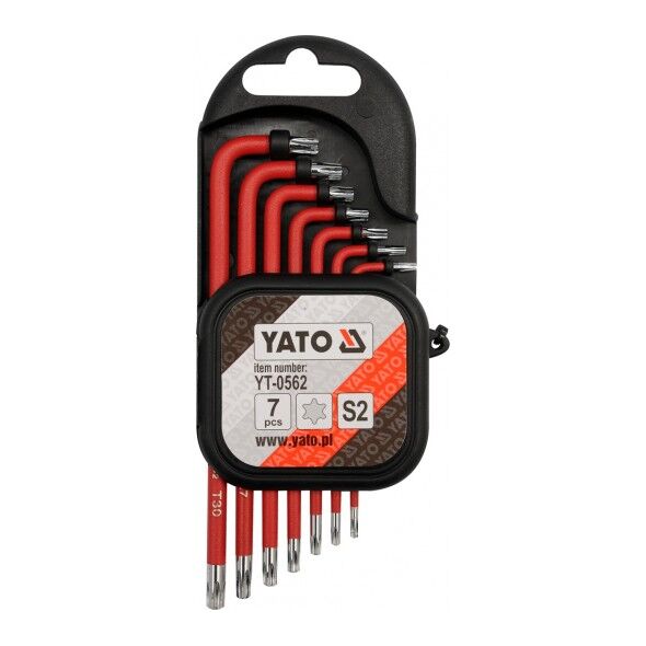 YATO ΣΕΤ TORX 7ΤΜΧ. YT-0562 20000562 ΤΕΜΑΧΙΟ εως 12 άτοκες δόσεις