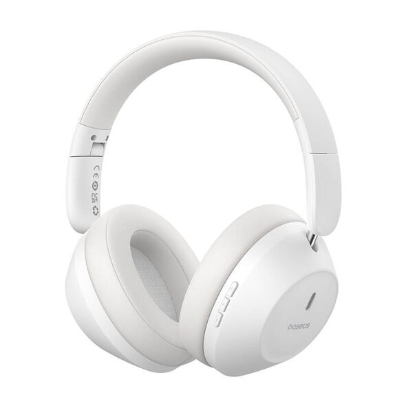 Baseus Wireless Headphones Baseus Boss 30 Max (white) 069072  A00070700211-00 έως και 12 άτοκες δόσεις 6932172657819