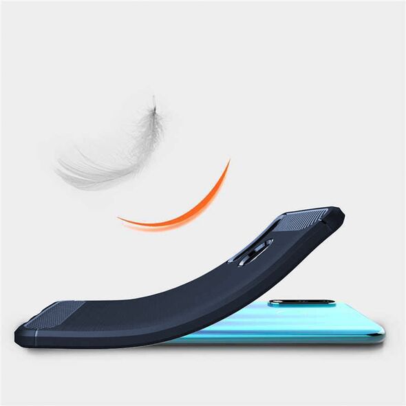 Θήκη Σιλικόνης Sonique Carbon Brushed Xiaomi Poco F3 / Mi 11i Μπλέ 5201101915834