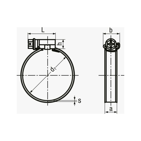 Σφιγκτήρας  ASFA-SW1 100-120