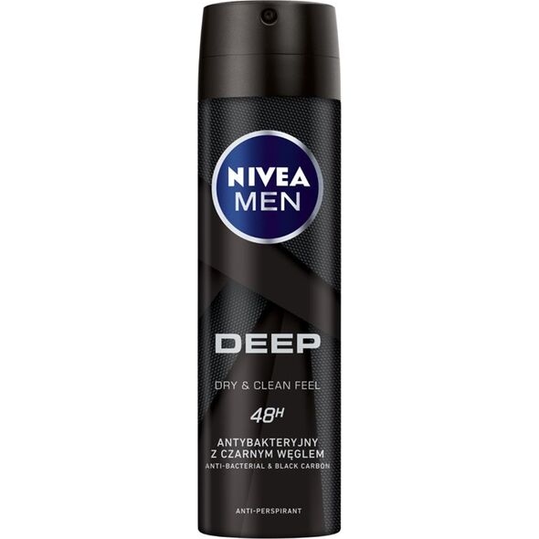 Nivea NIVEA MEN Antyperspirant w sprayu Deep 150 ml