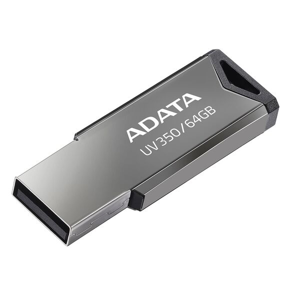 Adata Memory Stick 64GB, USB 3.2, 90/40MB/s - Adata (AUV350-64G-RBK) - Silver 4710273771168 έως 12 άτοκες Δόσεις