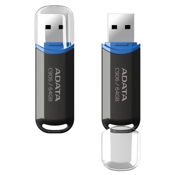 Adata Memory Stick 64GB - Adata (AC906-64G-RBK) - Black 4710273773353 έως 12 άτοκες Δόσεις