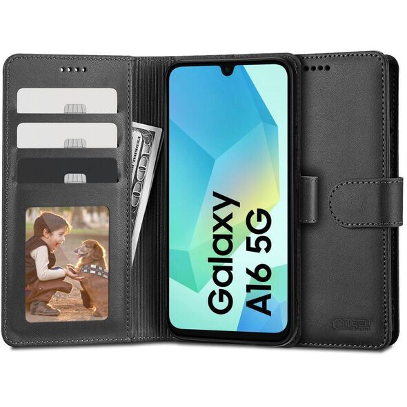 Case SAMSUNG GALAXY A16 Tech-Protect Wallet black 5906302372706