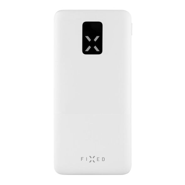 Fixed External Battery Pack 2x USB, Type-C, 20W, 10000mAh - Fixed Zen 10 (FIXZEN-10-WH) - White 8591680146499 έως 12 άτοκες Δόσεις