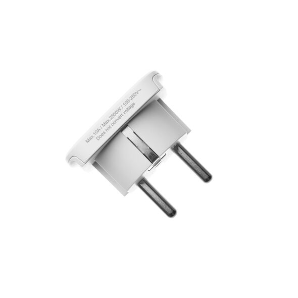 Fixed Adaptor EU, Polycarbonate, 10A - Fixed (FIXCT-EU) - White 8591680128549 έως 12 άτοκες Δόσεις