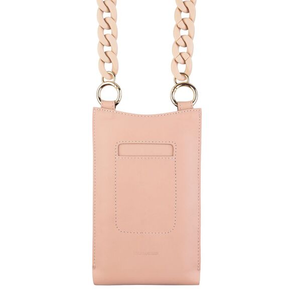 Fixed 7" Phone Case - Fixed Universal Shoulder Bag Venezia Leather (FIXVEN-PPI) - Pink 8591680171132 έως 12 άτοκες Δόσεις