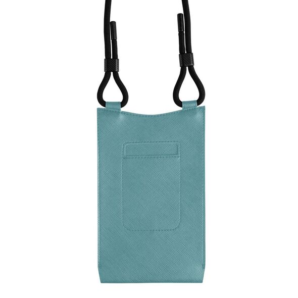 Fixed 7" phone case - Fixed Universal Shoulder Bag Verona (FIXVER-LGTU) - Light Turquoise 8591680171101 έως 12 άτοκες Δόσεις