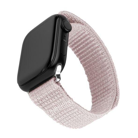 Fixed Strap for Apple Watch 1/2/3/3/4/4/5/5/6/6/7/8/7/8/9/10/10/SE/SE 2 (38/40/41/42mm) - Fixed Nylon Sporty Strap - Rose Gold 8591680161669 έως 12 άτοκες Δόσεις