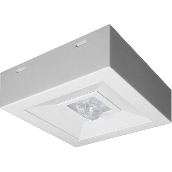 AWEX Oprawa awaryjna LED 3W 1h LOVATO N ECO LED 3W (opt. koryt.) jednozadaniowa biała LVNC/3W/ESE/X/WH - LVNC/3W/ESE/X/WH 3375050 5901821207188