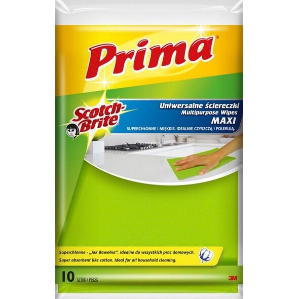 3M Prima Ścierka Bawełniana Maxi 10szt 3M 4903594 4064035032548