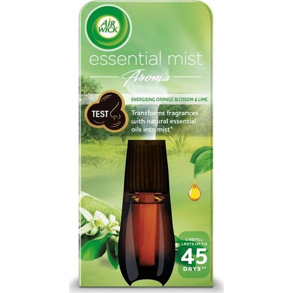 Air Wick Essential Mist Aroma wkład do odświeżacza o zapachu limonki 20ml (AIRW-WK-002-81) 6206375 5900627080186