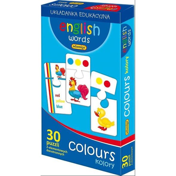 Adamigo English words Colours - 197408 1046676 5902410006083