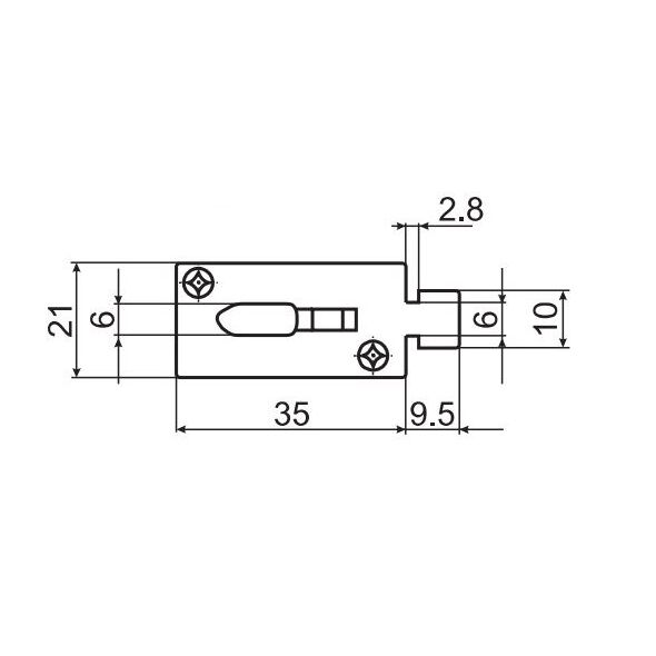 Eti-Polam Wkładka topikowa WT-00C/gG Kombi NH00C 125A gG 500V 125A K 004181215 3111870 3838895582663