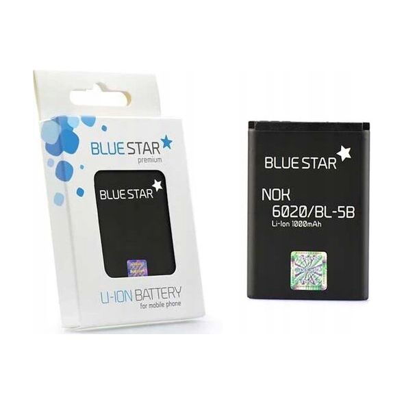 Bateria Bluestar BATERIA NOKIA BL-5B 6080 6120 7260 7360 N80 N90 6941475 5901737089472