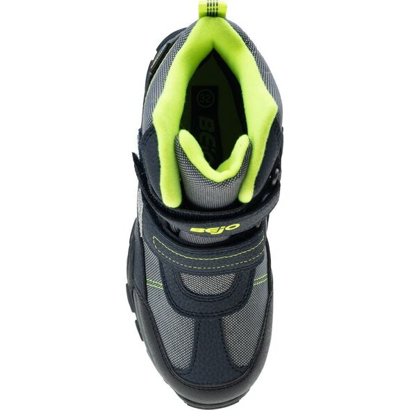 Bejo OBUWIE CLASSIC BATHURSTI JR BLACK/MID GREY/LIME 34 8195548 5902786272693