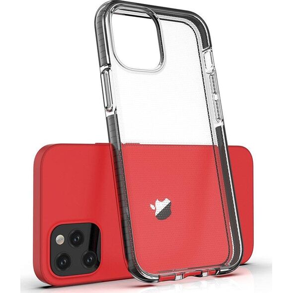 Hurtel Spring Case pokrowiec żelowe etui z kolorową ramką do iPhone 13 mini żółty 9738911 9145576232842