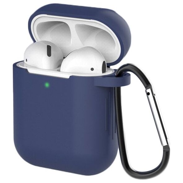 Hurtel Etui ochronne Case D do AirPods 1/2 granatowe 9738947 9145576238493