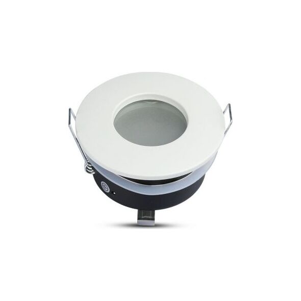 V-TAC downlight VT-787 8,4 x 3,8 cm GU10 IP54 cynk biały 9740308 3800157607421