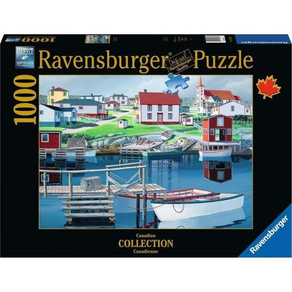 Ravensburger Puzzle 2D 1000 elementów Zatoka Greenspond 9763421 4005556168330