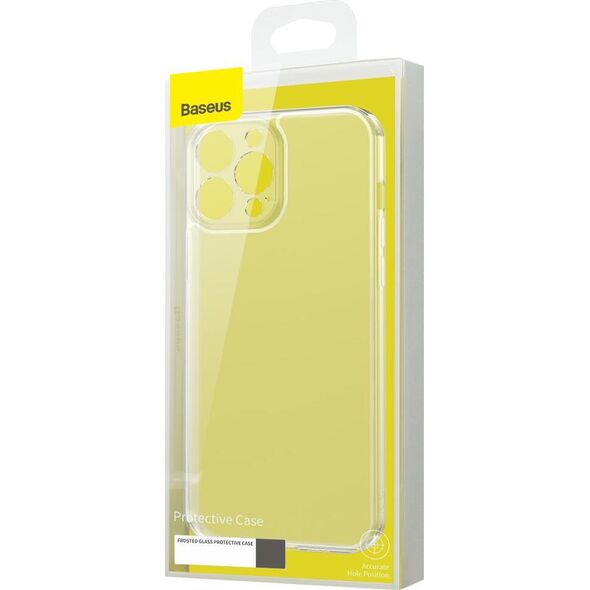 Baseus Etui Baseus Frosted do iPhone 13 Pro (przeźroczyste) 11026762 6932172609245