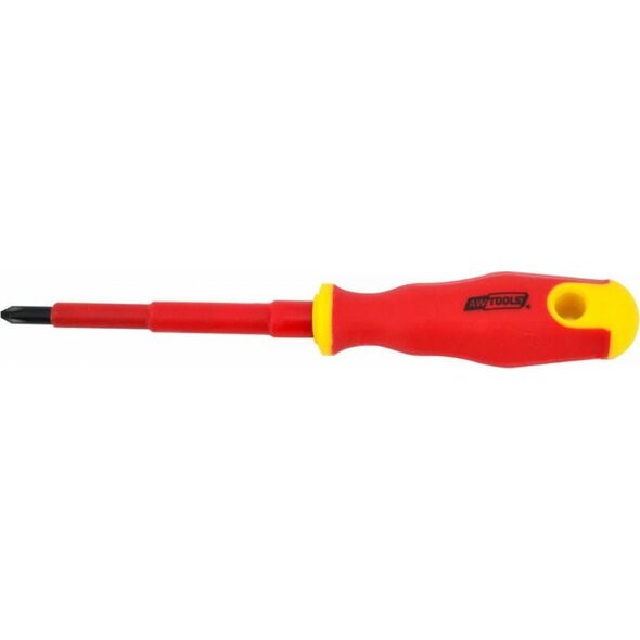 AWTools AWTOOLS WKRĘTAK KRZYŻAKOWY VDE PH2x100mm 11239555 5903678608996