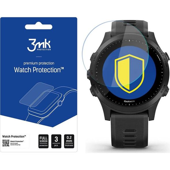 3MK Szkło ochronne 3mk Watch do Garmin Forerunner 945 12457863 5903108299466