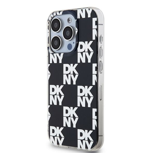 DKNY IPhone 15 Pro Max Case - DKNY IML Checkered Mono Pattern (DKHCP15XHDLCEK) - Black 3666339268268 έως 12 άτοκες Δόσεις