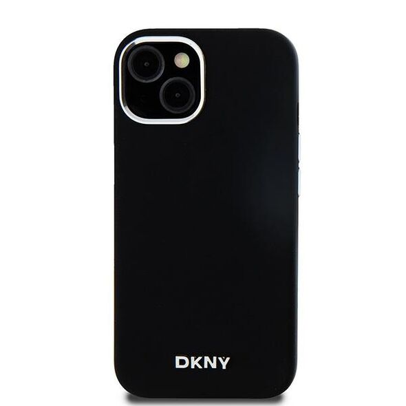 DKNY Case for iPhone 15 - DKNY Hardcase Liquid Silicone (DKHMP14SSMCHLK) - Black 3666339265717 έως 12 άτοκες Δόσεις