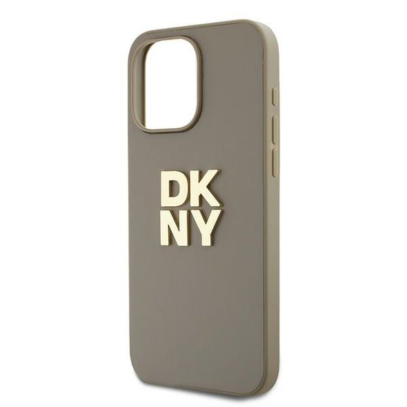 DKNY Case for iPhone 15 Pro - DKNY Hardcase Wrist Strap Stock Logo (DKHCP15LPBSWSE) - Beige 3666339264895 έως 12 άτοκες Δόσεις